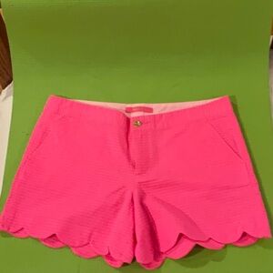 Lilly Pulitzer New w/o Tags Pink Texture Summer Shorts!